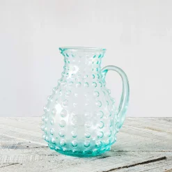 Graham & Green Glass Bubble Pitcher