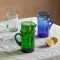 Graham & Green Glass Moroccan Jugs