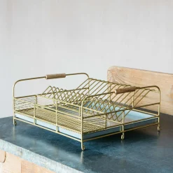 Graham & Green Gold Dish Rack