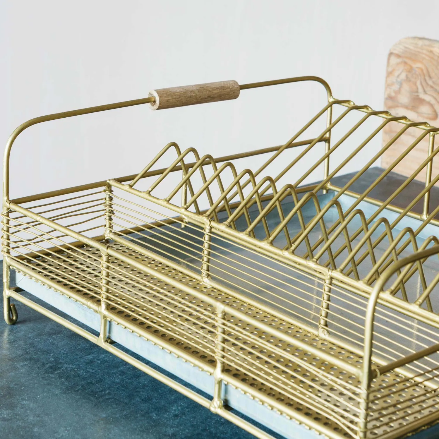 Graham & Green Gold Dish Rack