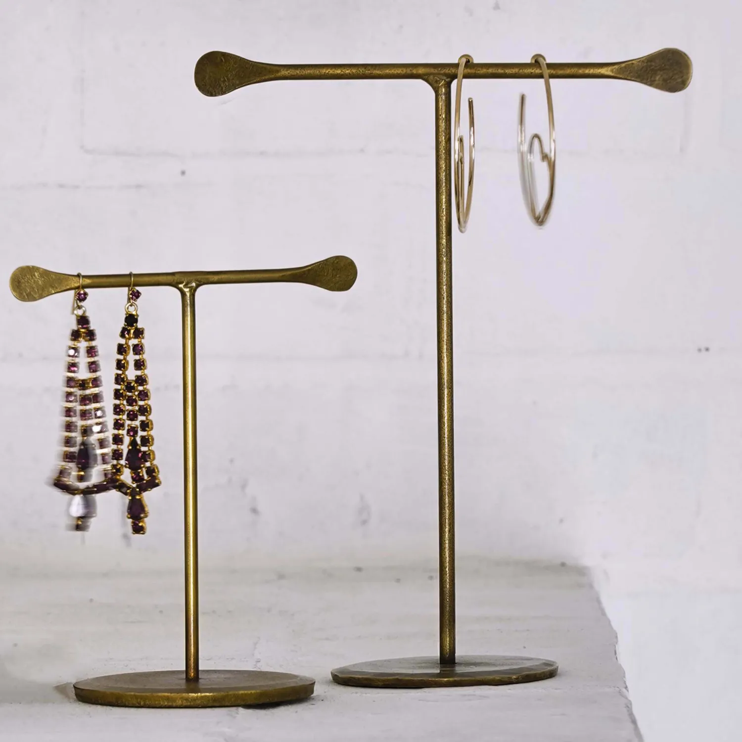 Graham & Green Gold Jewellery Stands