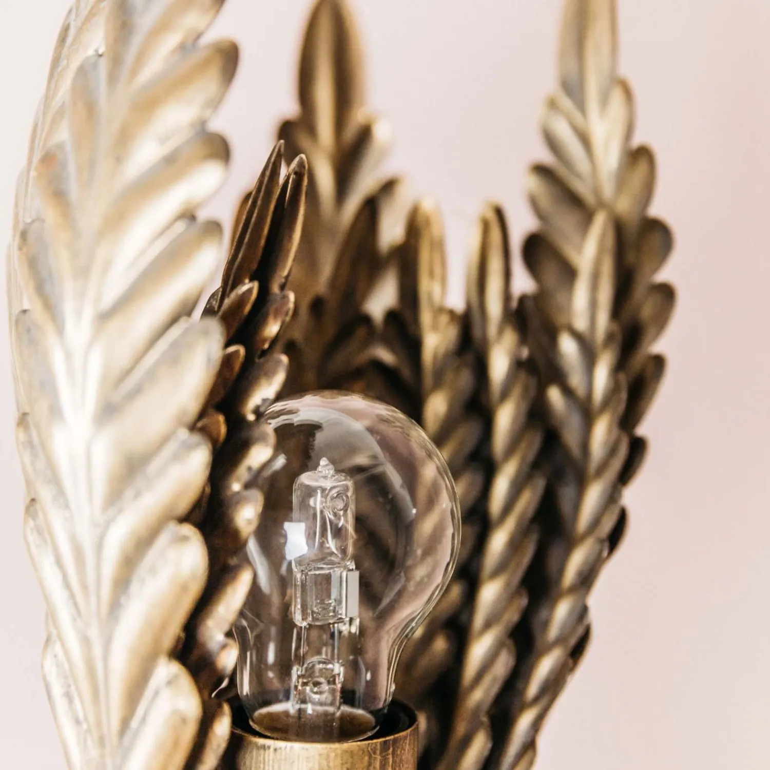 Graham & Green Gold Leaves Wall Light