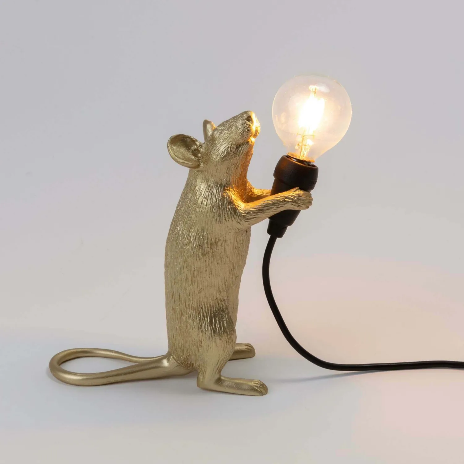 Graham & Green Gold Mouse Table Lamps