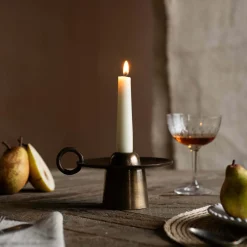 Graham & Green Gold Rest Candle Holder