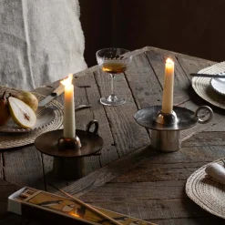 Graham & Green Gold Rest Candle Holder