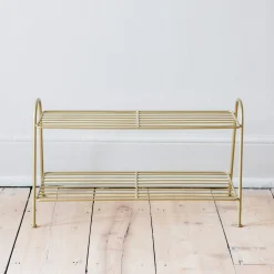 Graham & Green Gold Shoe Rack