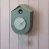 Graham & Green Grato Green Cuckoo Wall Clock