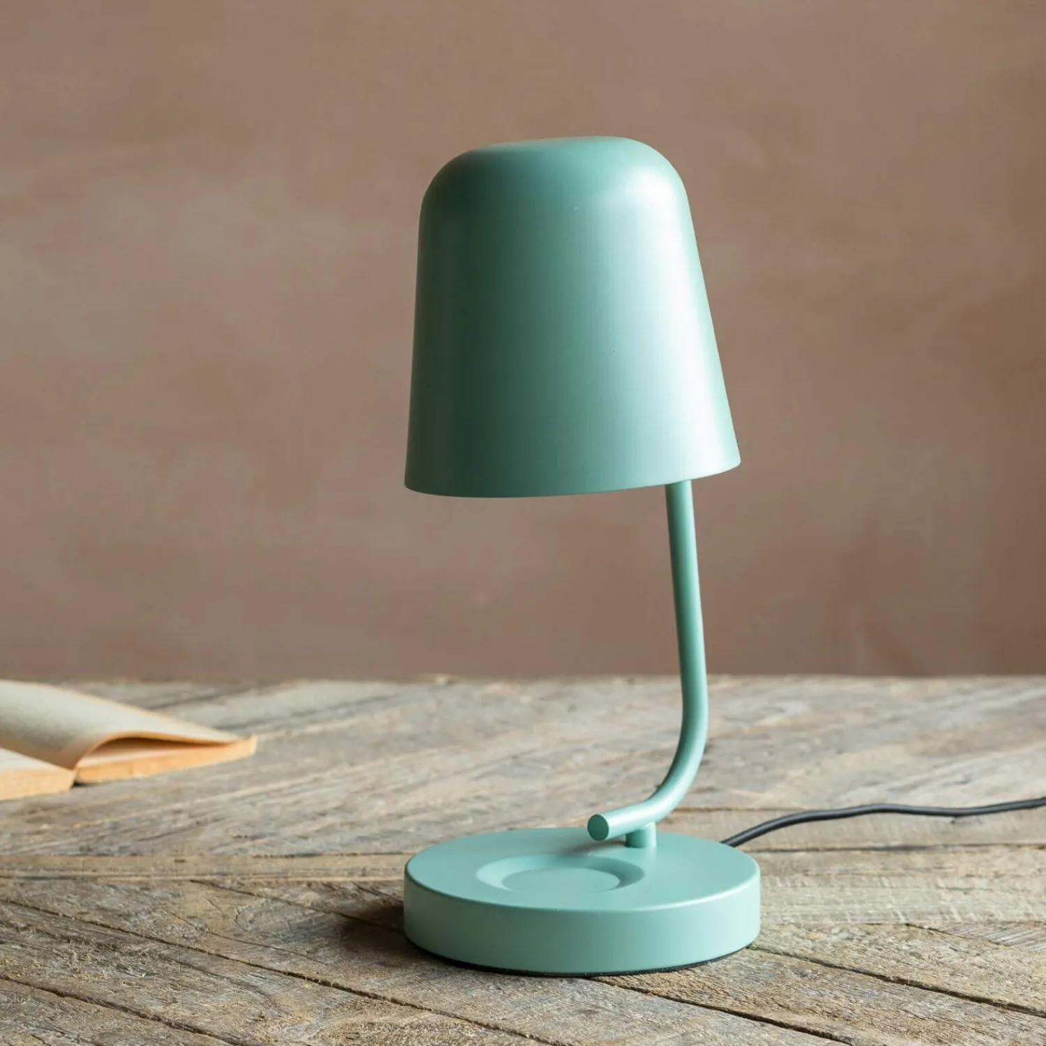 Graham & Green Green Angled Table Lamp