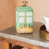 Graham & Green Green Cable Car Cookie Jar