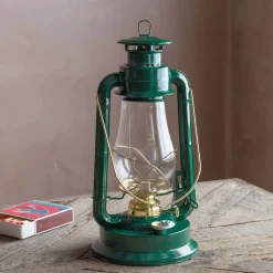 Graham & Green Green Hurricane Lantern
