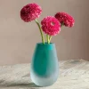 Graham & Green Green Sandblasted Vase