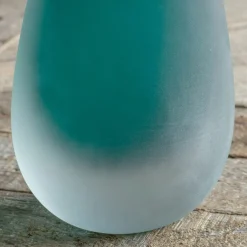 Graham & Green Green Sandblasted Vase