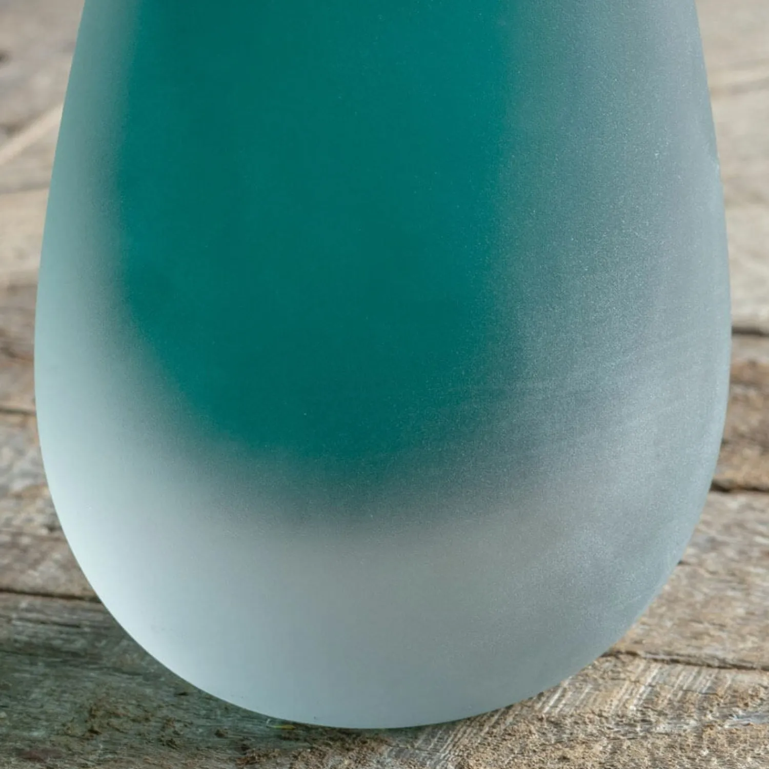 Graham & Green Green Sandblasted Vase