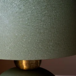Graham & Green Green Textured Dome Table Lamps