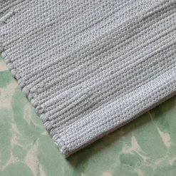 Graham & Green Grey Loop Bath Mat 50 x 90cm