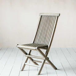Graham & Green Grey Teak Garden Chair