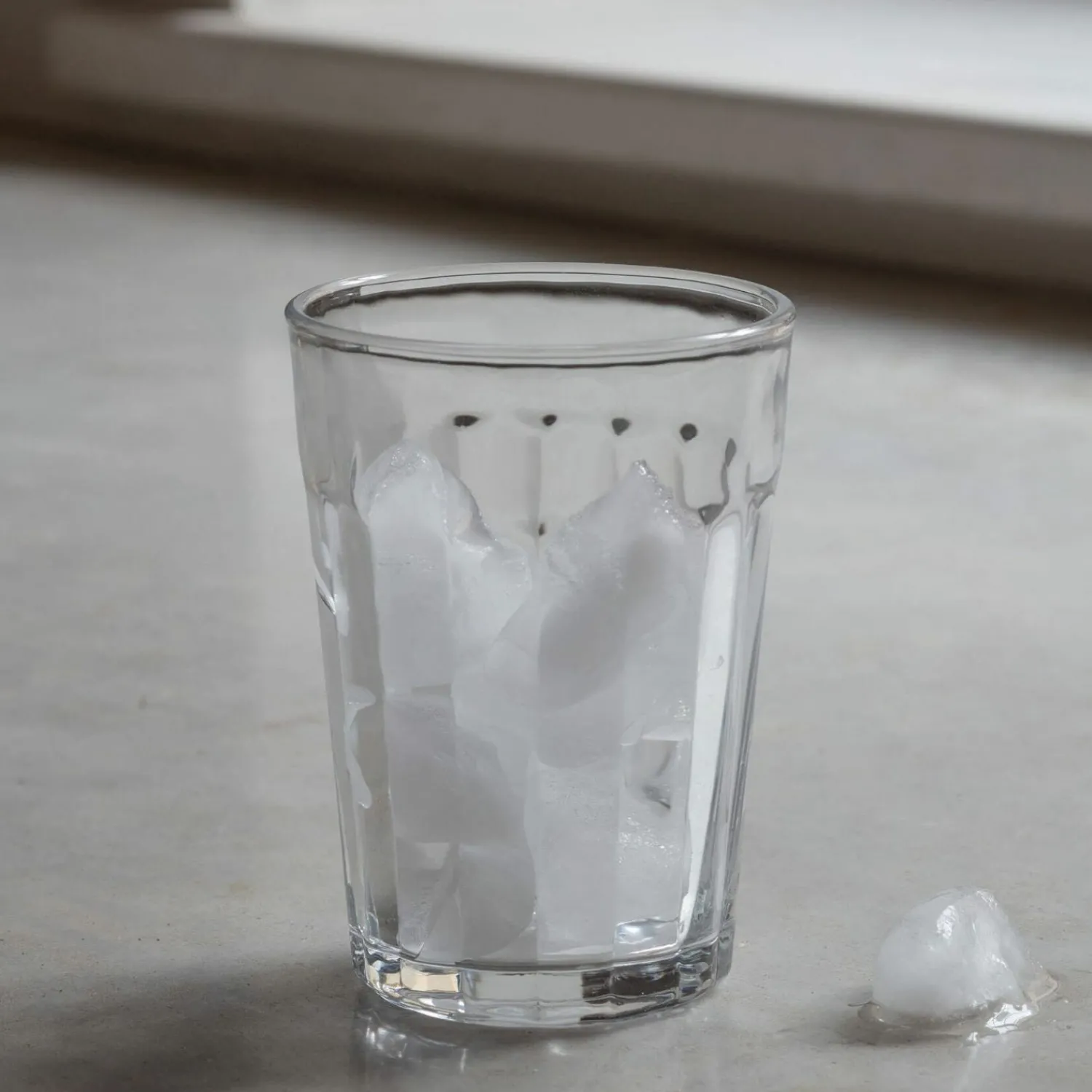 Graham & Green Grooved Glass Tumbler