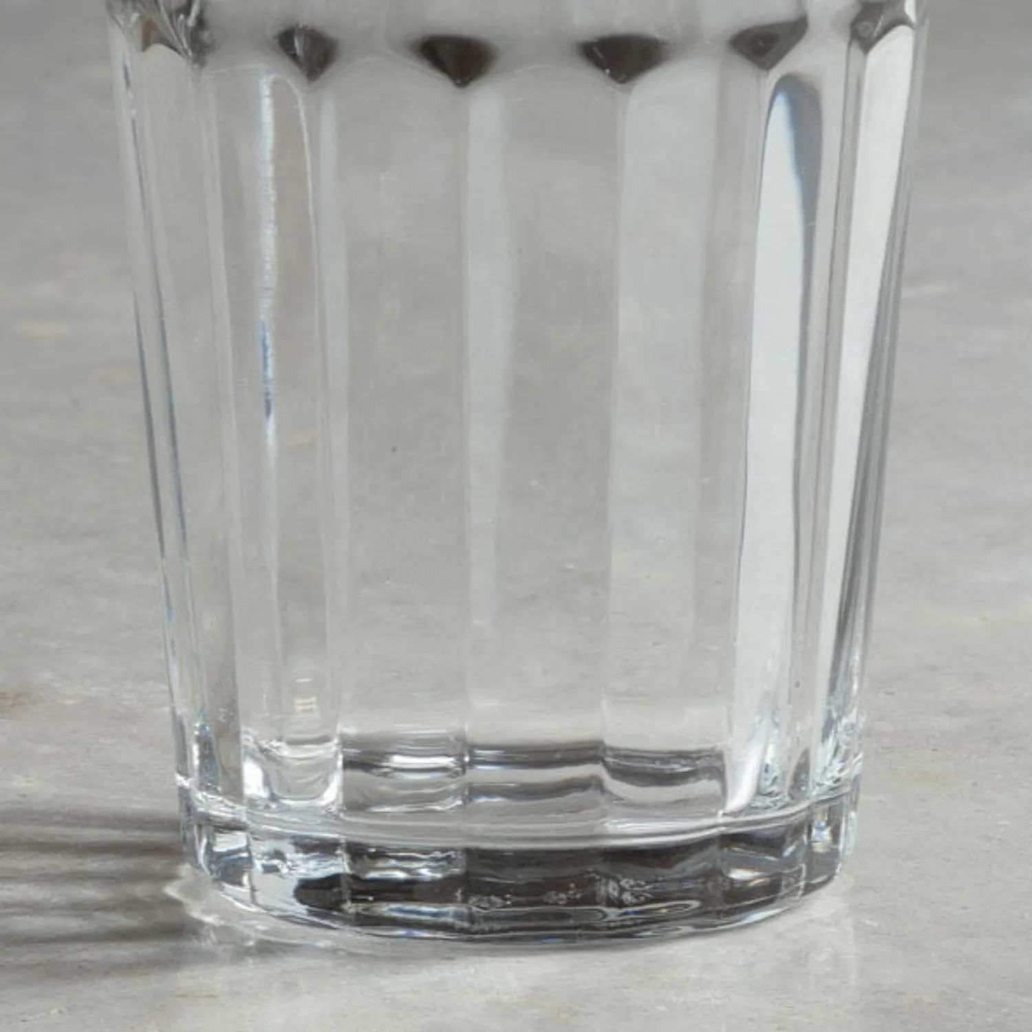 Graham & Green Grooved Glass Tumbler