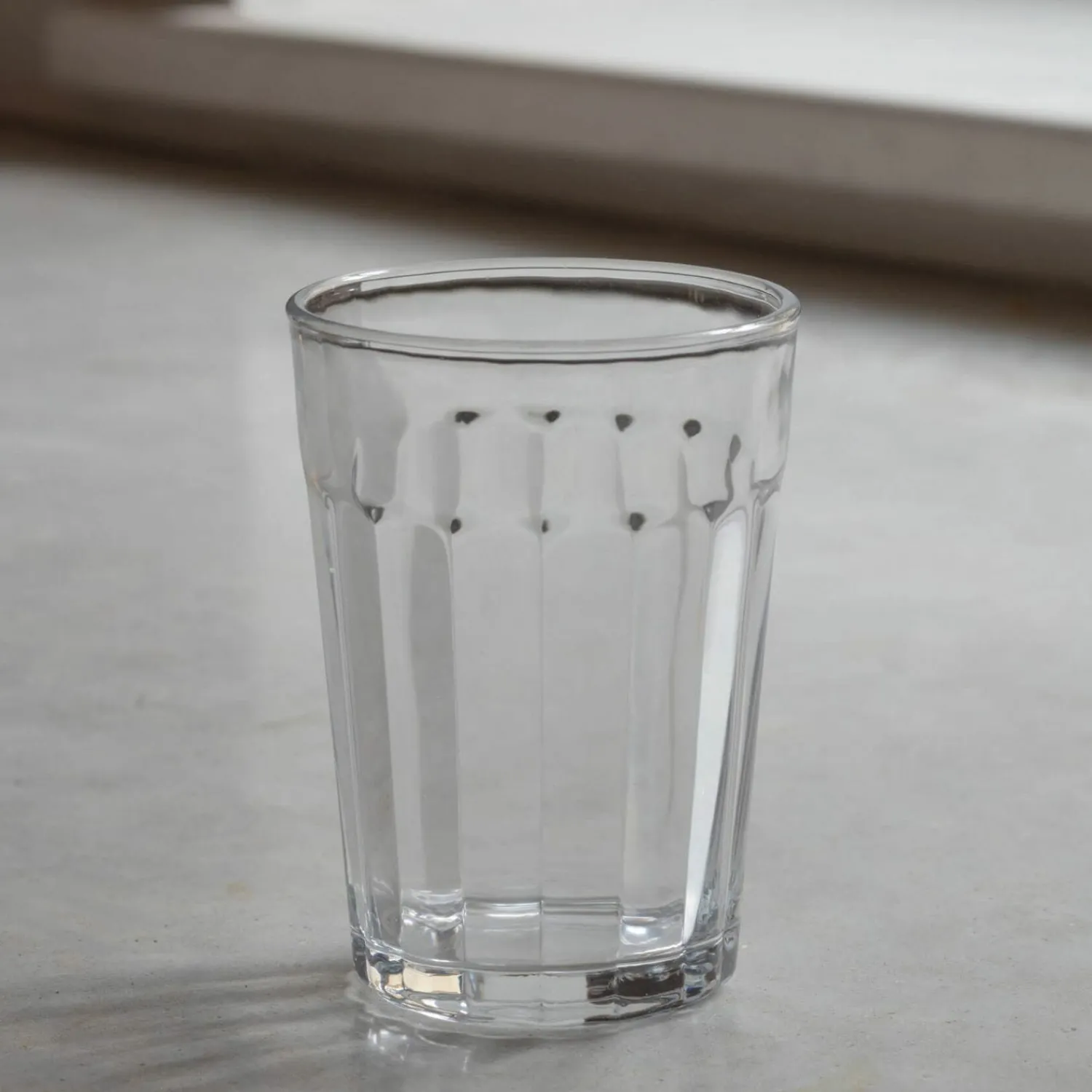 Graham & Green Grooved Glass Tumbler