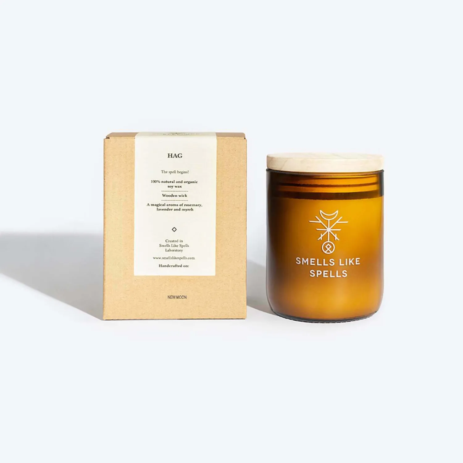 Graham & Green Hag Juniper, Rosemary and Myrrh Scented Candle