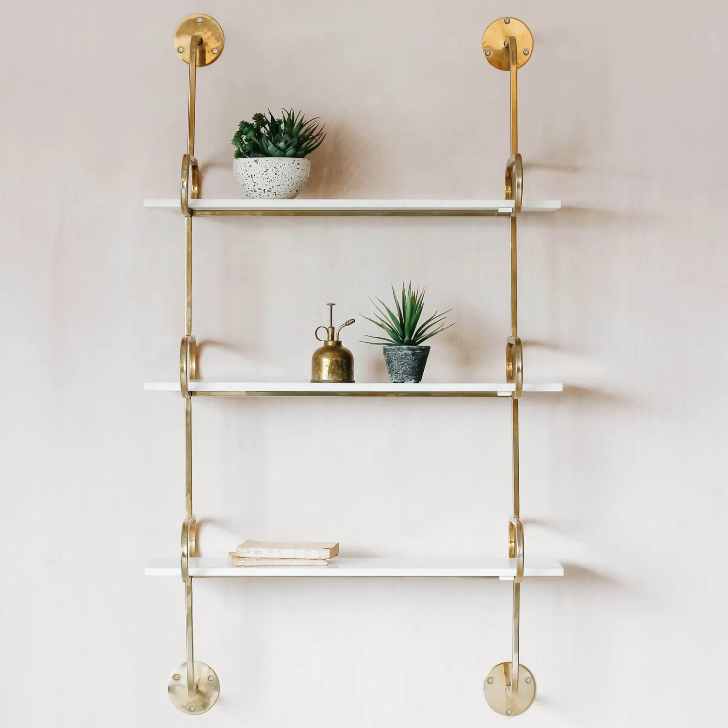 Graham & Green Hallie Three Tier Marble Shelf