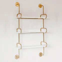 Graham & Green Hallie Three Tier Marble Shelf