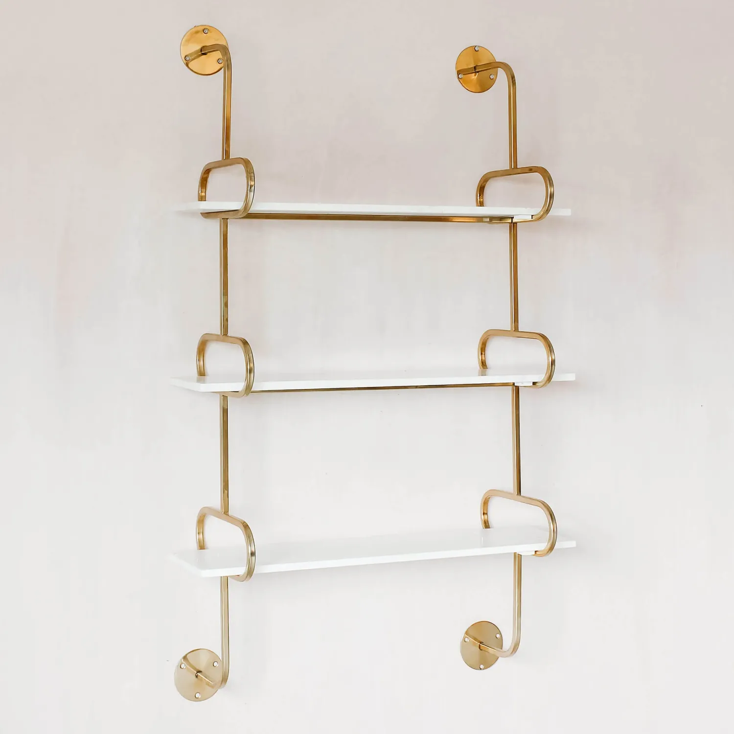 Graham & Green Hallie Three Tier Marble Shelf