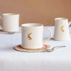 Graham & Green Hare Motif Mini Mug
