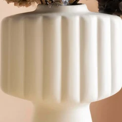Graham & Green Harman White Ceramic Vase
