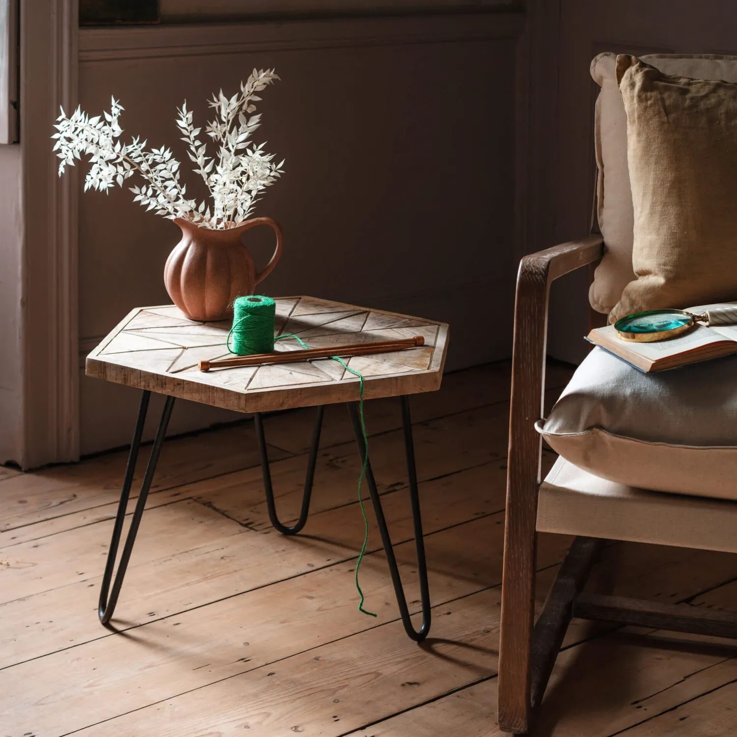 Graham & Green Harris Hexagon Table