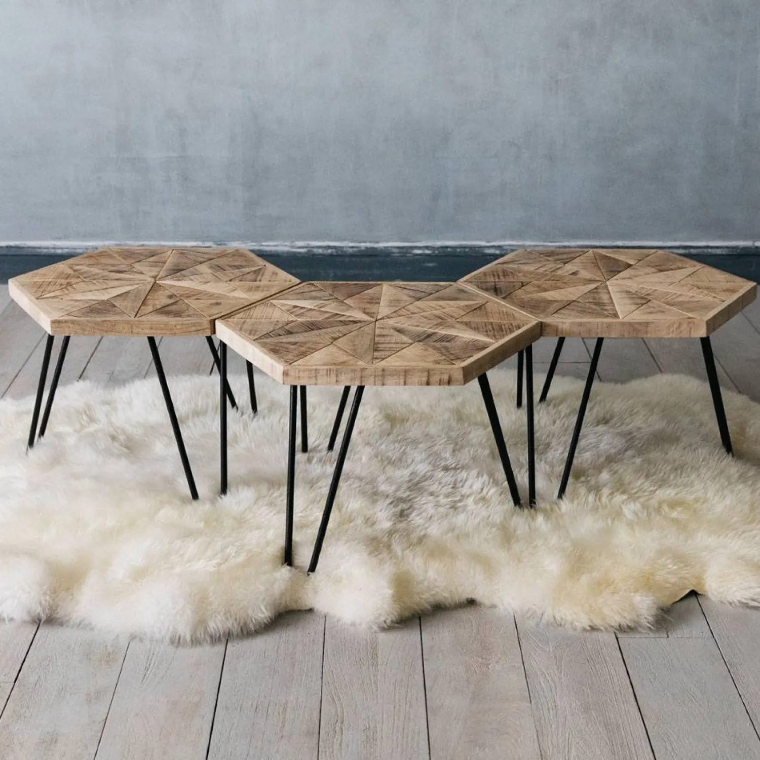 Graham & Green Harris Hexagon Table