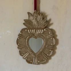 Graham & Green Heart and Flames Mirror