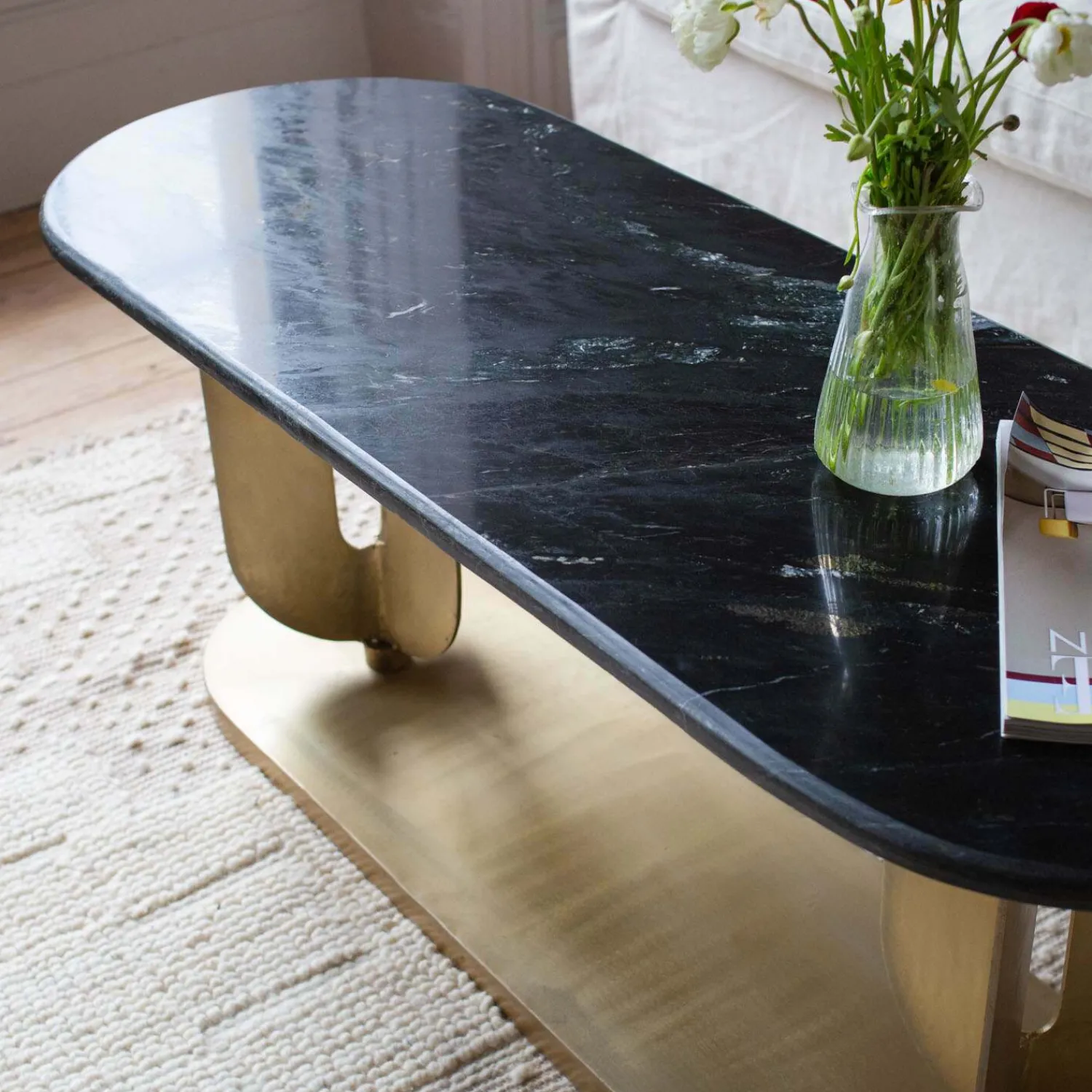 Graham & Green Hollywood Marble Coffee Table