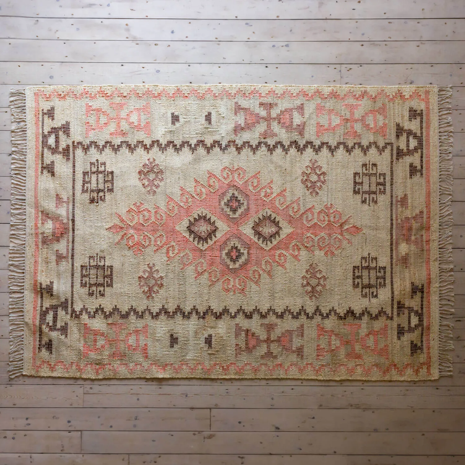 Graham & Green Imogene Jute Kilim Rug 160 x 230cm