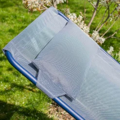 Graham & Green Indigo Blue Reclining Garden Chair