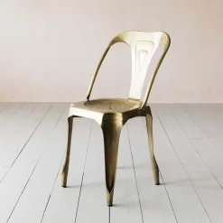 Graham & Green Isaac Brass Chair