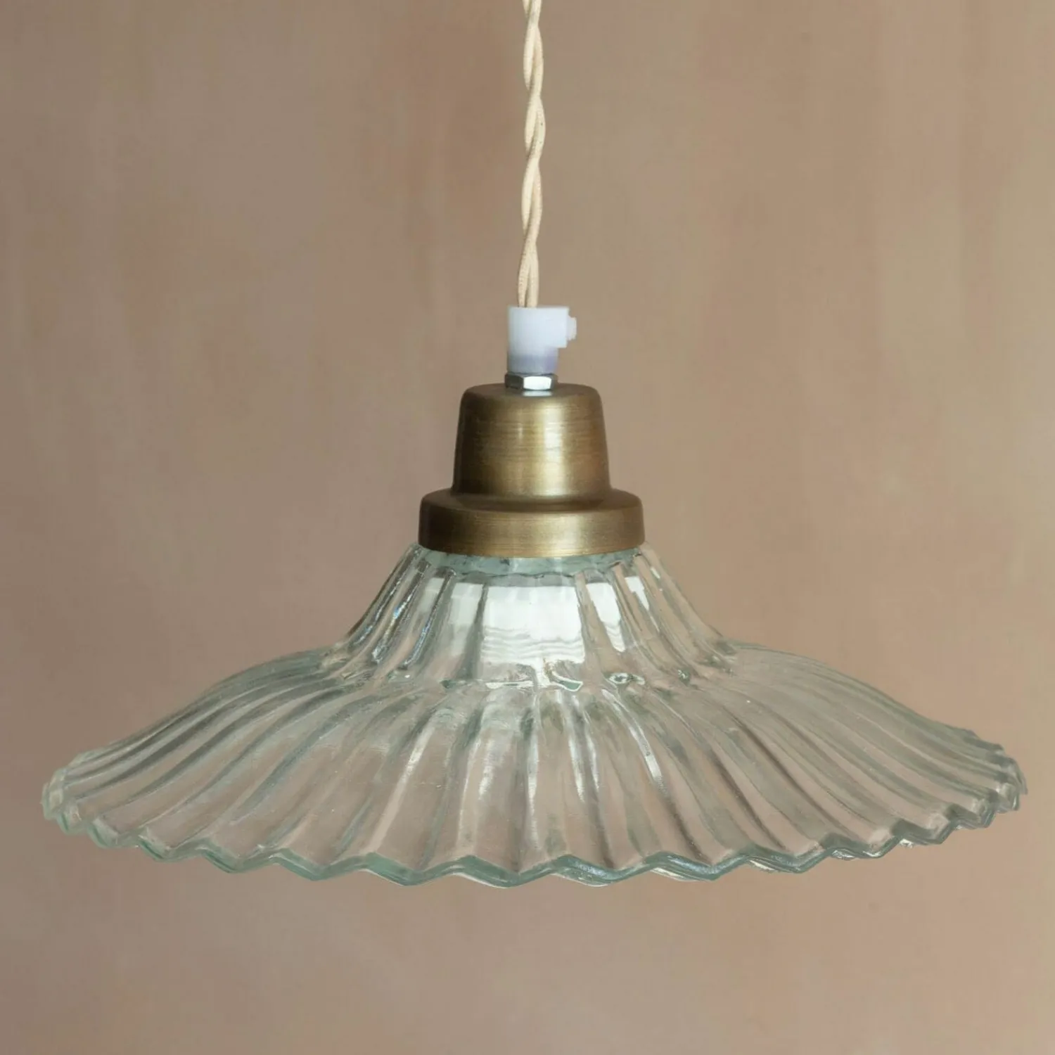Graham & Green Isabel Glass Pendant Light