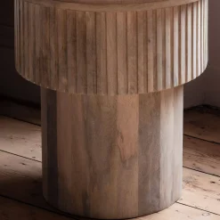 Graham & Green Isla Round Marble Side Table