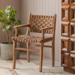 Graham & Green Ivan Leather Armchair
