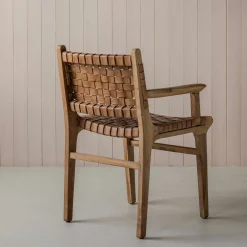 Graham & Green Ivan Leather Armchair