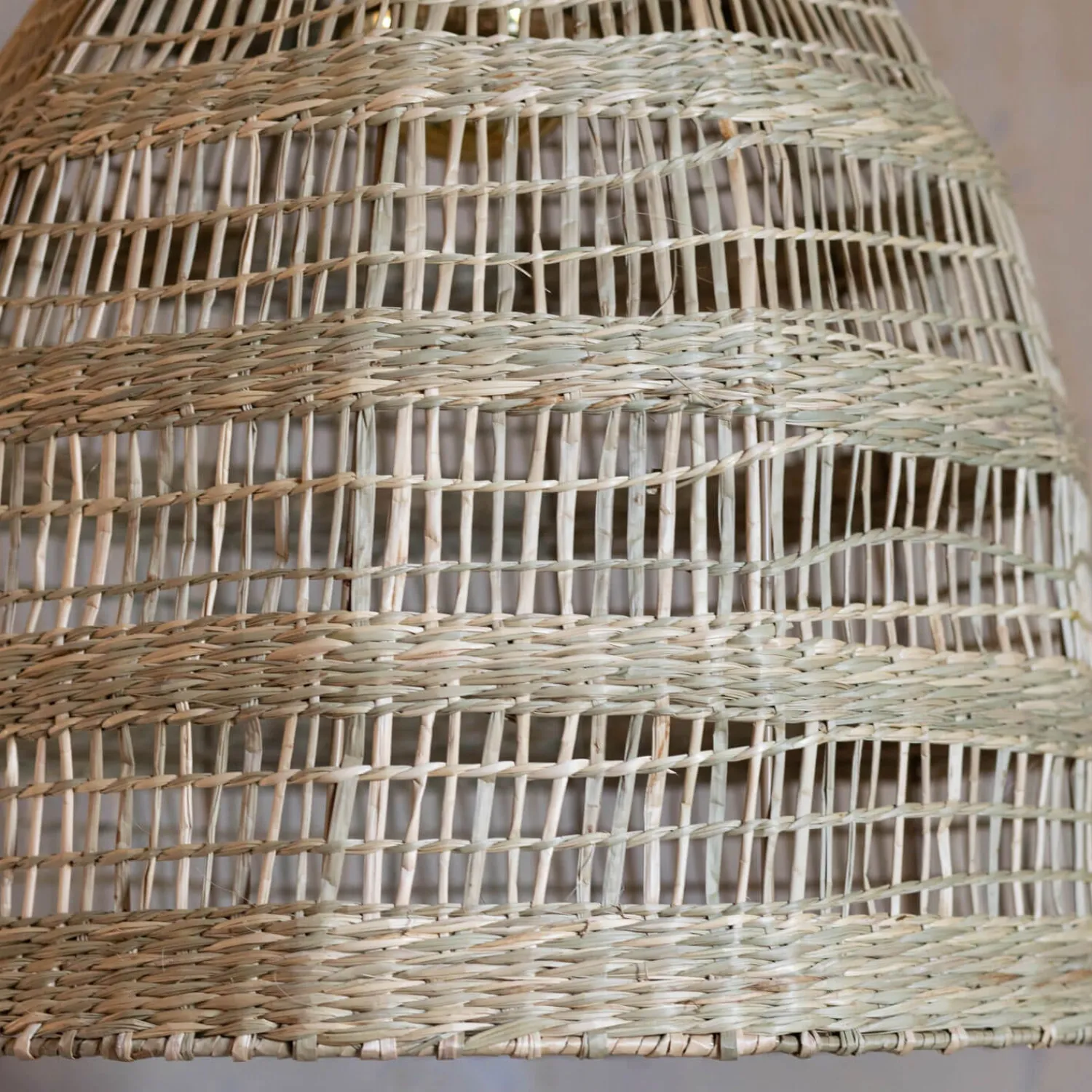 Graham & Green Iver Seagrass Ceiling Light Small
