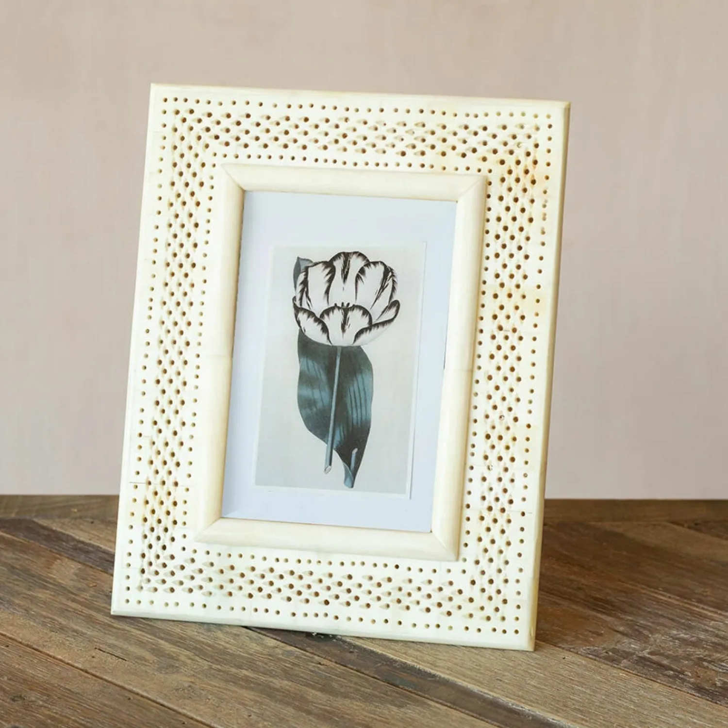 Graham & Green Jaali Bone Inlay Photo Frame