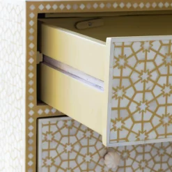 Graham & Green Jaipur Bone Inlay Chest of Drawers