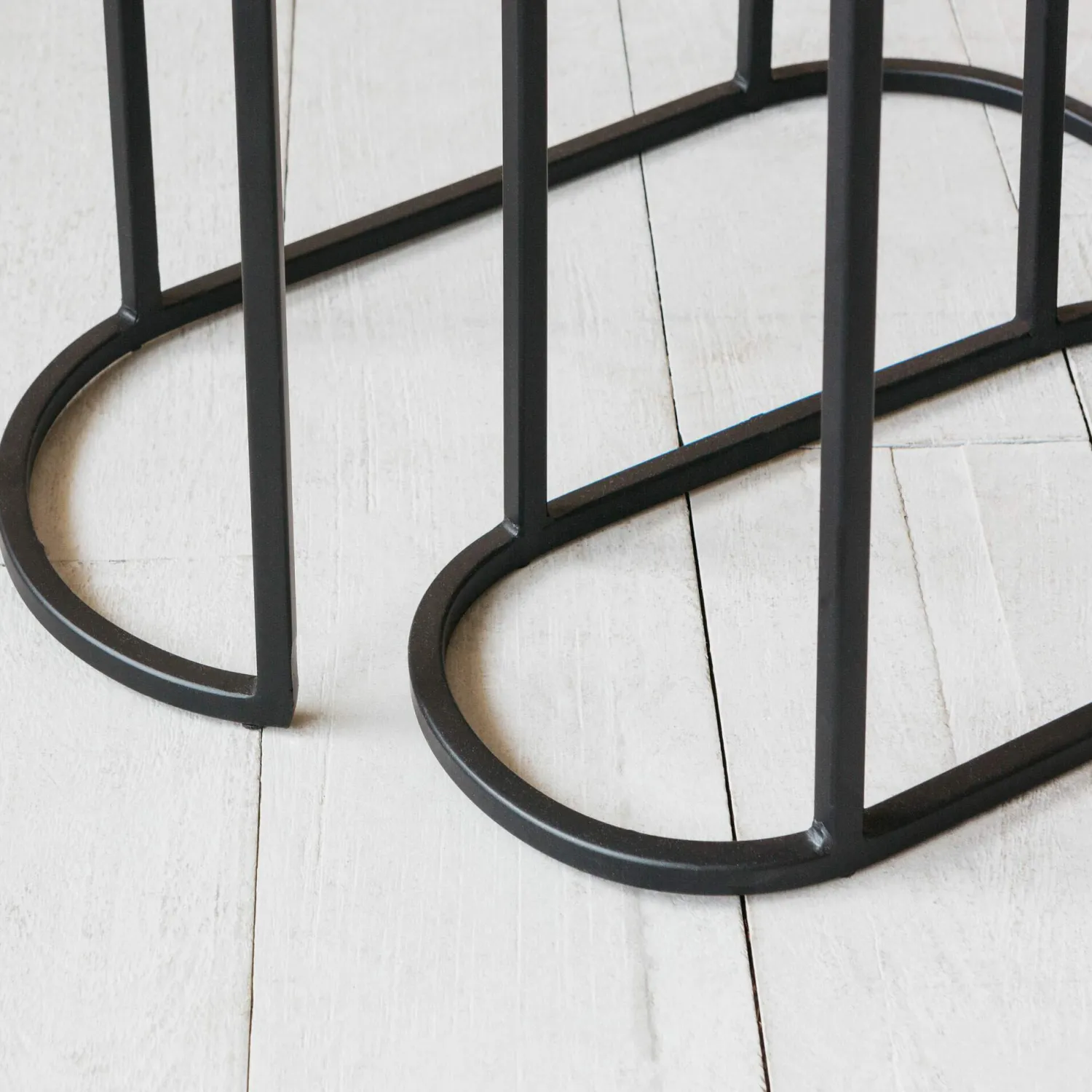 Graham & Green Jansen Set of Two Oval Side Tables