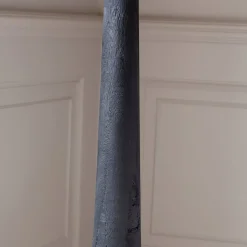 Graham & Green Jax Black Wood Floor Lamp