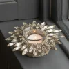 Graham & Green Jewelled Silver Tealight Holder