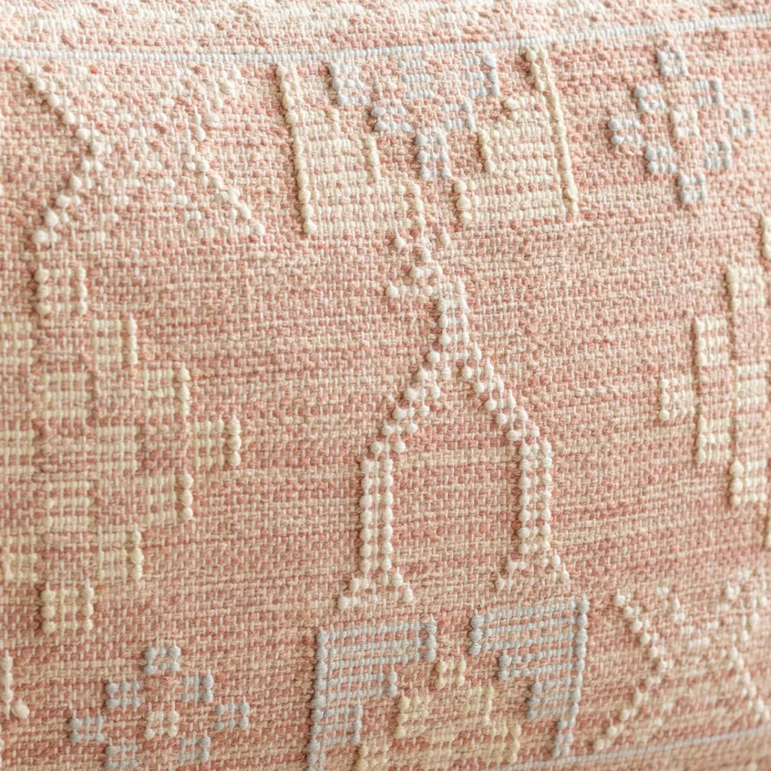 Graham & Green Josie Pink Pouffe