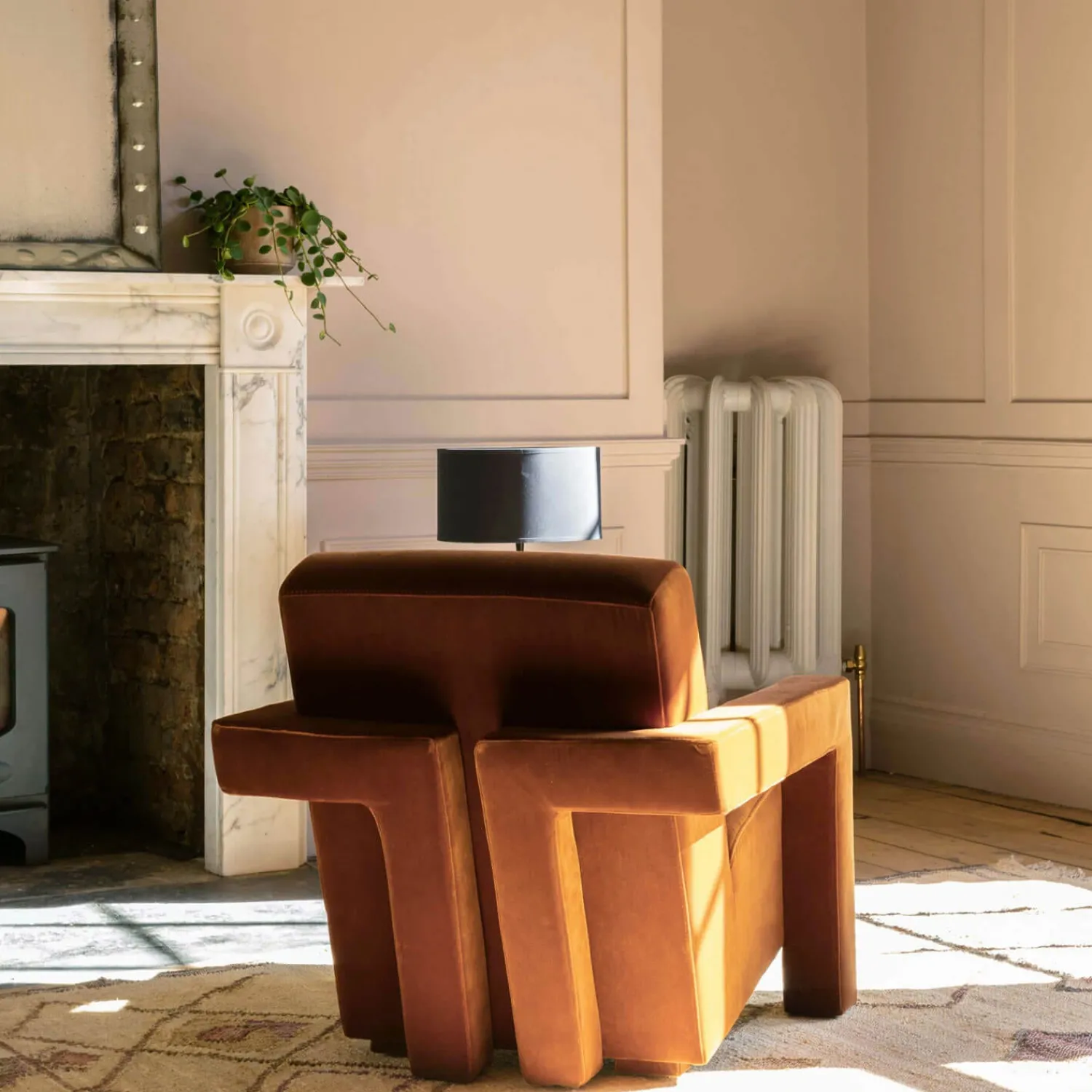 Graham & Green Jude Velvet Armchair