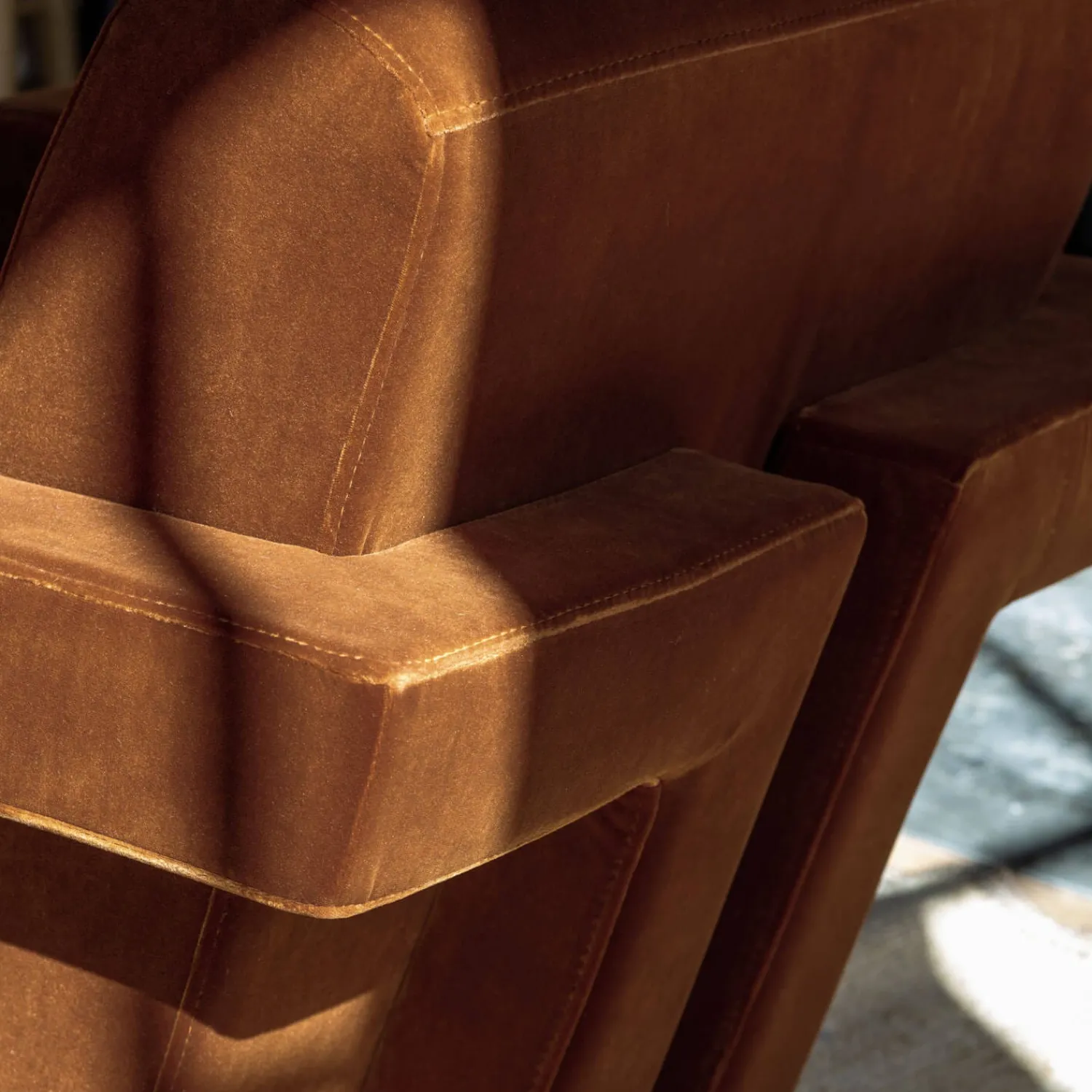 Graham & Green Jude Velvet Armchair