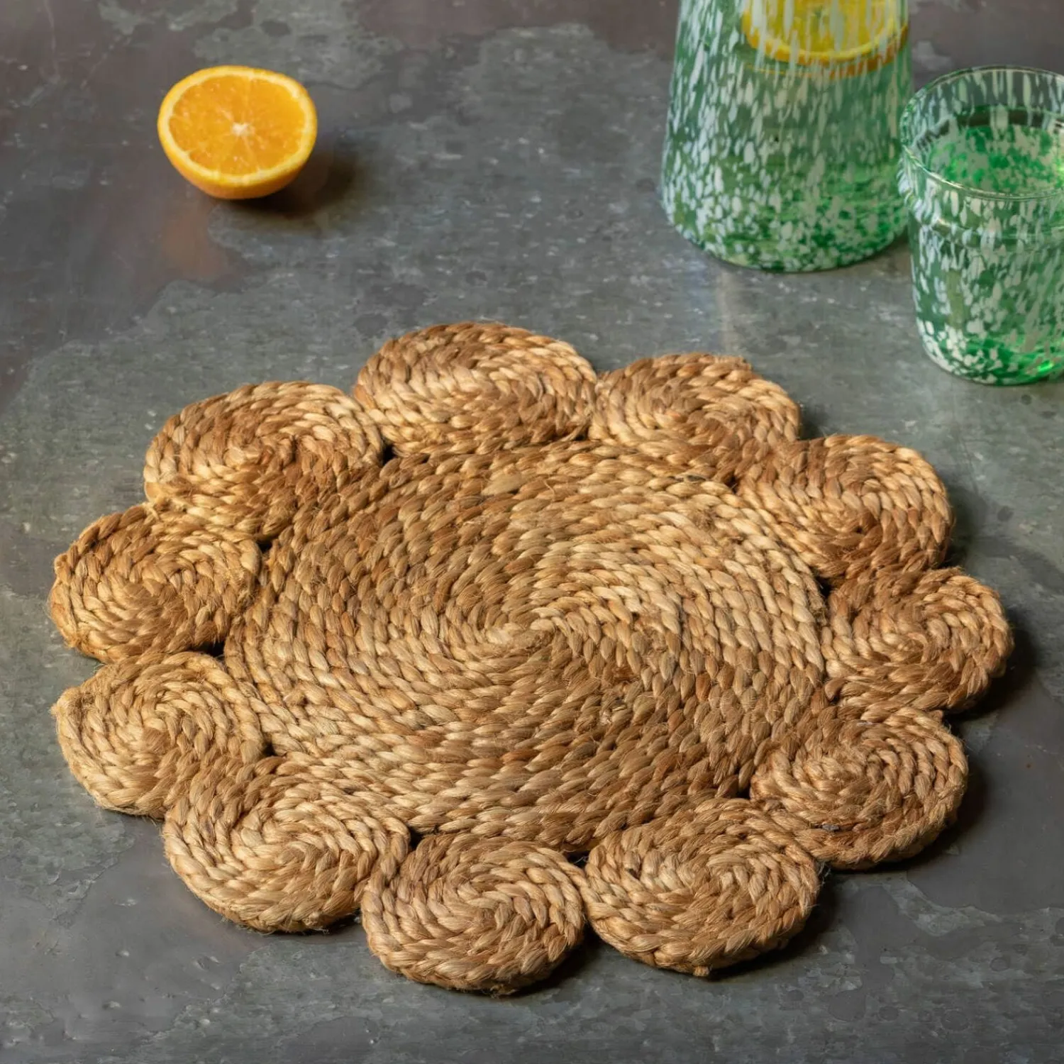 Graham & Green Jute Circles Placemat